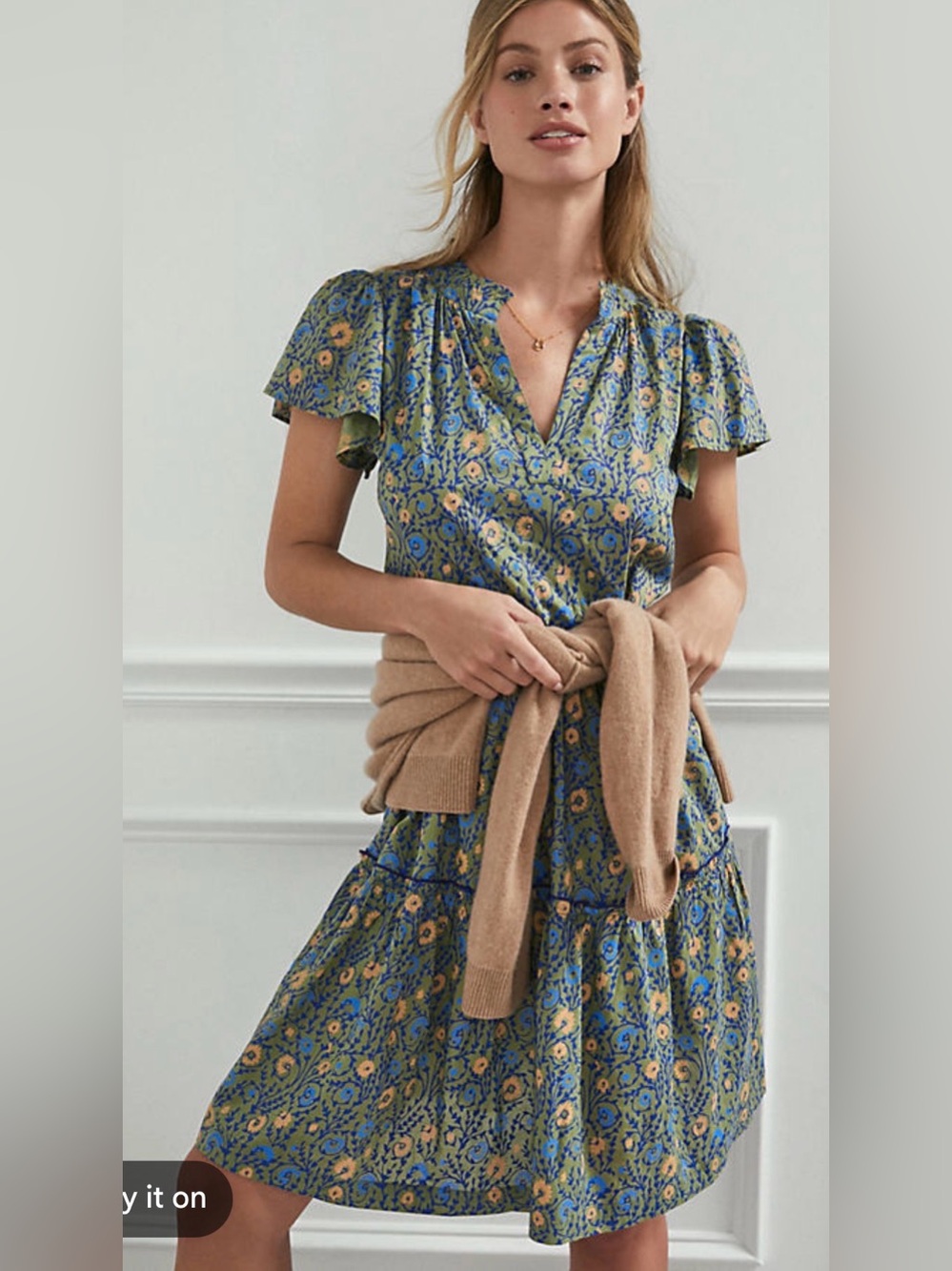 Anthropologie Penrose Tunic Dress Sz S Rare